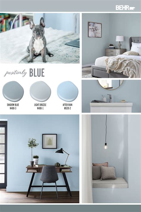 To inspire fresh ideas for your home, we turned talented designers loose with <b>Behr</b> <b>Paint</b> and watched what happened. . Behr blue paint colors